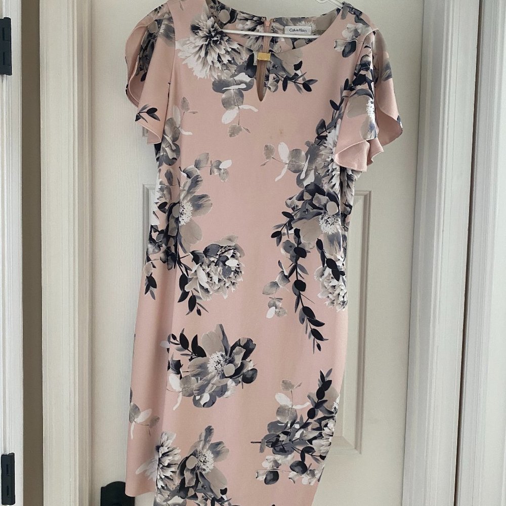 Calvin Klein Flower Dress